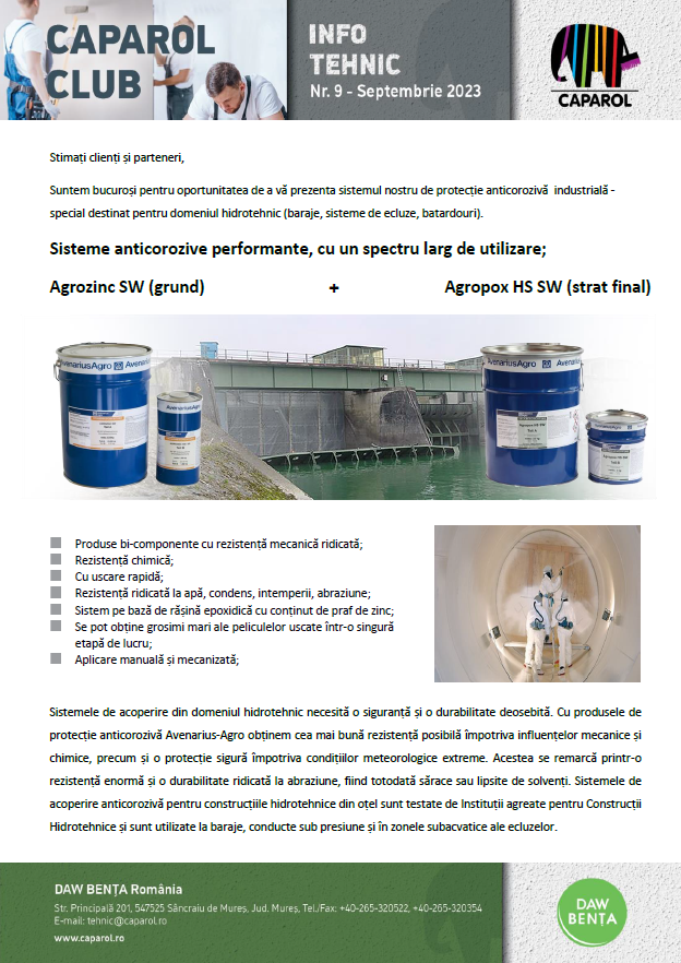 Sisteme anticorozive performante
